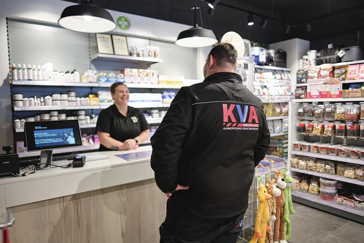 Winkelsurveillance door KVA Beveiliging