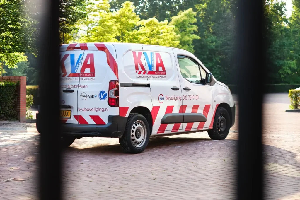 Mobiele surveillance bij zomervakantie en leegstand bij KVA Beveiliging